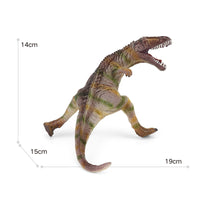Dinosaur Figure with Display Box Sturdy Showcase Textured for Playroom