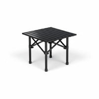 Easy Setup Camping Table Chairs Set Lightweight Folding Camp Table Sturdy for Market Stall