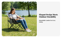 Foldable Design Collapsible Moon Chair Lightweight Camping Stool Easy Setup Outdoor gear sturdy for Art Students, Travelers, Fishing, Sketching, Picnics, Outdoors