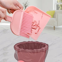 6 Pieces Wooden Cleaning Toy Set Easy to Storage Pretend Play Kit Skill-Building