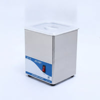 Ultrasonic Cleaner with Lid Compact Ultrasonic Cleaning Machine Stainless Steel for Home, Workshop