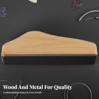 Multi-Angle Design Guitar Fret Beveling File Ergonomic Grip Fret Beveling File for DIY Enthusiasts, Guitarists, Workshop, Home Studio