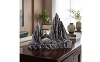 Resin Aquarium Mountain Ornament Natural-Looking Aquarium Rockery Resin Rockery Realistic Mountain Ornament Stone-Like
