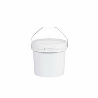 PP Bucket  Reinforced Bucket with Handle and Lid Pail with Lid for Workshop