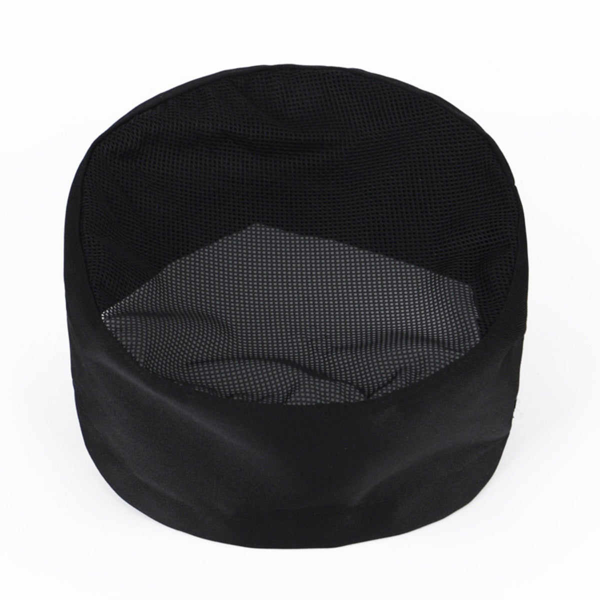 Lightweight Mesh Top Chef Cap Design Flat Top Kitchen Hat Adjustable Strap Catering Skull Cap Multiple Styles for Restaurant