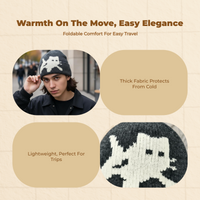 Knit Beanie, Warm, Unisex, Fall, Relaxed