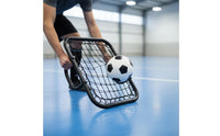 Goalkeeper Training Rebounder High Handheld Soccer Rebounder Construction Soccer Passing for Goalkeepers, Backyard