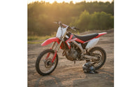 CRF110 Seat Cushion Textured Dirt Bike Seat Cushion Saddle Molded Replacement for Riders