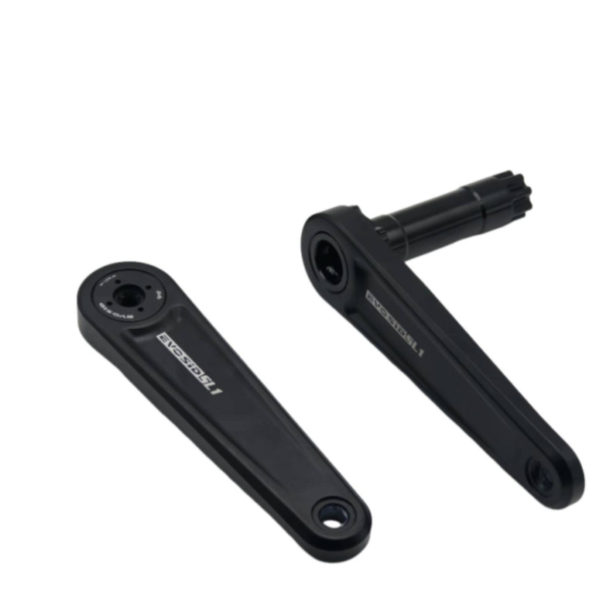 Crankset with DUB Spindle Streamlined Crank Assembly Strong for Commuters