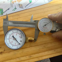 50mm Radial Pressure Gauge with G1/4 Connection