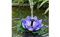 Floating Solar Fountain Outdoor Water Feature Interchangeable for Pond, Pool
