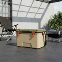 68L Cooler Box with Ice Boxes Heavy-Duty Portable Cooler Box for Camping