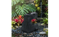 Natural-Looking Mountain Waterfall Aquarium Decoration Safe Aquarium Waterfall Ornament Sturdy Aquatic Tank Rock Formation Sturdy for Aquascape