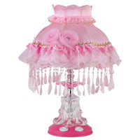 European Design Night Light Romantic Princess Design Table Lamp Beaded Tassels