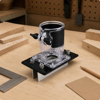 Hidden Connector Jig Precision Cabinet Router Guide Transparent Shield