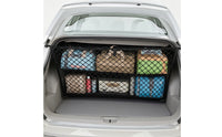 Double-Layer Cargo Net Universal Car Cargo Net Car Trunk Organizer with Mesh Flexible Heavy-Duty for Travelers, Road Trips