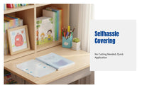 Auto Transparent Matte Book Cover, Protective Sleeve for Student Workbook, Waterproof, Jiangsu