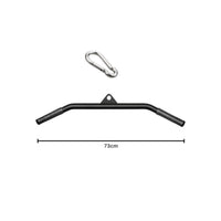 Heavy Duty Lat Pulldown Bar Non-Slip Grip Strength Training Equipment Ergonomic Design for Bodybuilders