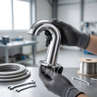 Gooseneck tube Connector Deck-Mounted Gooseneck with Flanged Base Resistant Marine Fitting for Yacht Builders