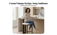 Playful creature Design Hippo-Shaped rearrest Stool mid-centuryera Modern design bar Chair Integrated Footrest Indoor Seating Curved rear ergonomic rearing for homeowners, Adults, Kitchen Island, Dining Area, Cafe, small restaurant