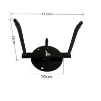 Safeguarding Trumpet Holder with Curved Arms Space-Saving Trumpet Wall Mount Compact Instrument Hanger Easy to Install for Musicians, Music Studio, Practice Room, Classroom