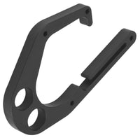 Climbing Hook with Slotted Arm Compact Gear Hanger for Arborists, Rope Access