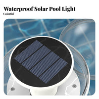 Solar Buoyant Pond Glow Weatherproof Color Changing Pond Glow LED Buoyant Lamp