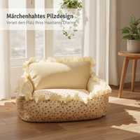 All-Season Thickened Warm Pet Sofa Bed for Cats and Small to Medium Dogs