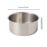 stainless steel Egg Steamer Bowl Large Capacity Egg Custard Bowl Rapid Heating Conduction Cookware for Infants