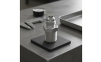 15 Pieces   37 Degree Flared Straight Fitting Stainless Steel Male Thread Adapter Leak Resistant Straight Union Connector