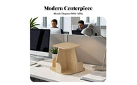 Rotating Bookshelf Unit 360-Degree Rotation Desk Organizer Large Capacity