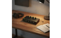 4-Channel Headphone Amplifier Compact Stereo Headphone Amp Metal for Artists, Podcast Station