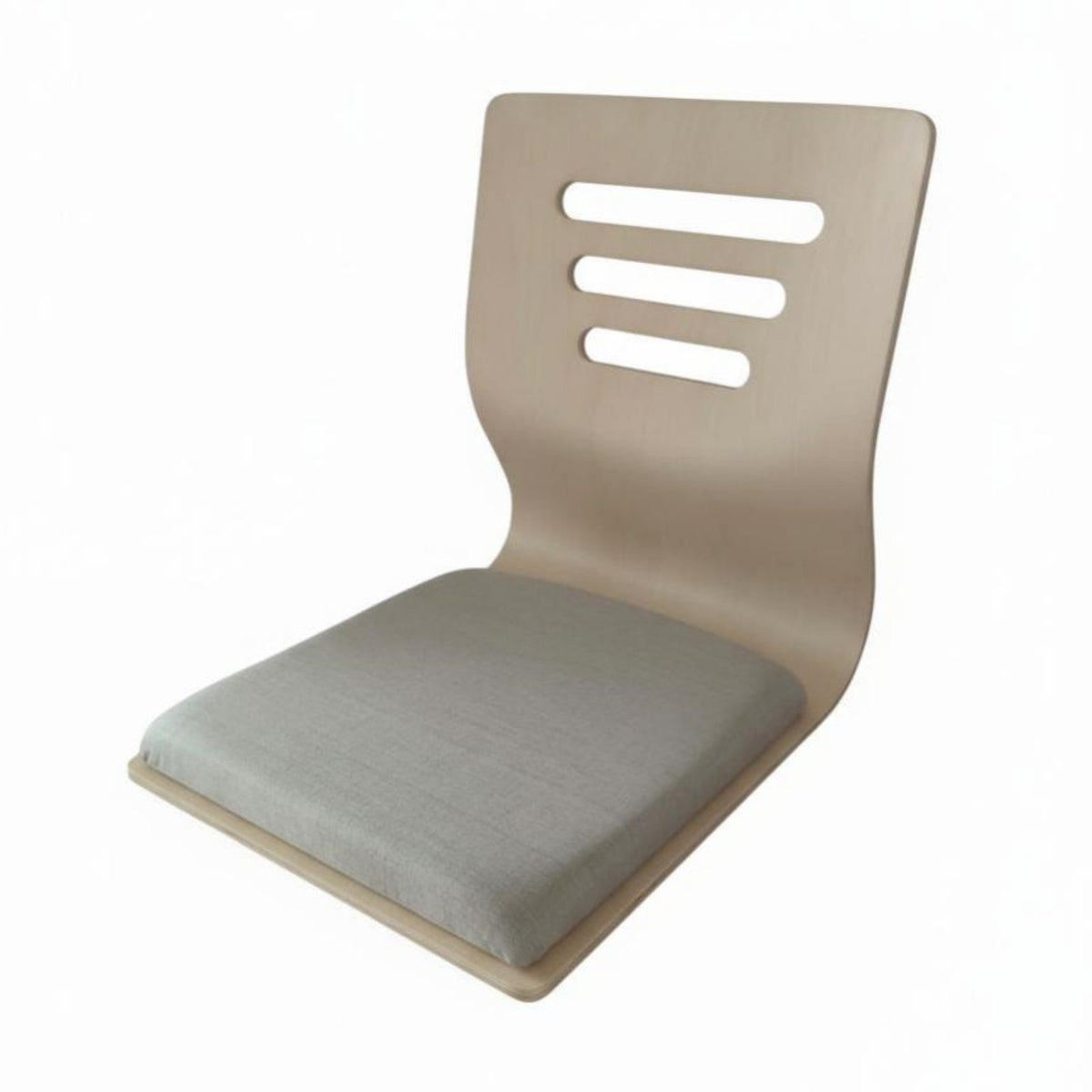 Foldable Design Legless floor Chair spine Support Adjustable Legless Recliner Padded pad Floor Seating Portable for Students, Meditators, Bay area, Dorm Room, Bedroom, Meditation