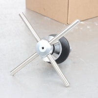 Countertop Cup Rinser Elevated Water Stream Kitchen Sink Cup Rinser Knurled
