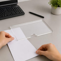 Acrylic Transparent Document Holder for A3/A4 Paper & Business Licenses