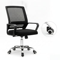 Mesh Office Chair with Armrests Ergonomic Computer Desk Chair Breathable Furniture for Adults, Students, Study