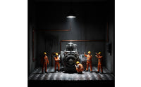 6 Pieces Miniature Construction Worker Figures Tiny Figurines Diorama Figures for Dioramas