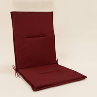 Rocking Chair Cushion High-Back Chair Cushion with Ties Padded for Porch