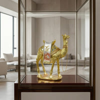 Camel Figurine Decorative Camel Statue Elegant for Shelf, Cabinet