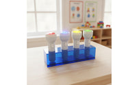 4 Pieces Flashlight with Color Portable Handheld Torch for Kids, Classroom, Kindergarten