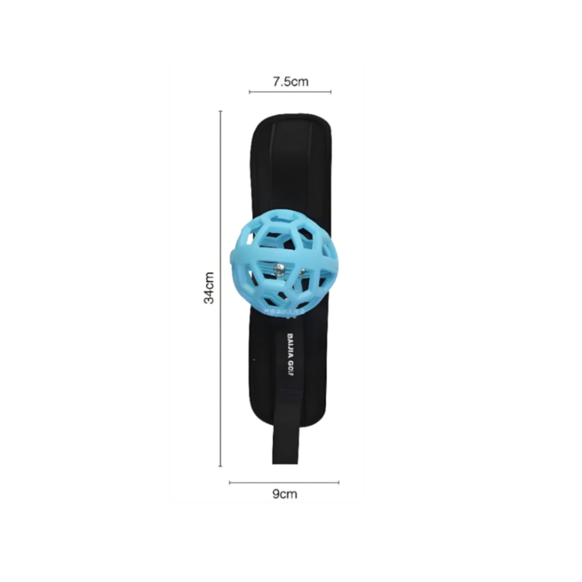 Improves Accuracy Golf Swing Training Ball Increases Power Golf Swing Coach Ball Portable for Beginners, Home Practice, Driving Range