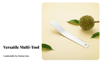 Durian Opener Sturdy Durian Shell Cracker Easy To Use Kitchen Utensil for Home Cooks, Adults, Restaurants
