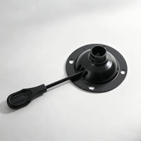 Chair Base with Lever Heavy Duty Swivel Chair Mounting Plate Sturdy Bar Stool Swivel Plate for Hobbyists, Furniture Makers, Home Office, Workshop