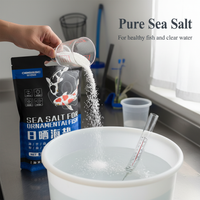 Oubaise Koi Pond and Aquarium Disinfectant Sea Salt for Ornamental Fish Water Purification and Balance