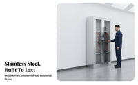 Fire Cabinet Heavy Duty Emergency Equipment Locker Fireproof Construction Mini Fire Station Cabinet for Facility Managers, Factories