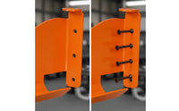 Heavy Duty Chainsaw Holder Orange Chainsaw Hanger Compact Sturdy for Homeowners, Gardeners