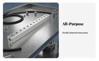 40x40 Air Block Leak-Resistant Seal Pneumatic Block Industrial-Grade Multi-Port Pneumatic Splitter for DIY Hobbyists, Workshops, Factory