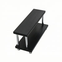 Two-Tier Storage Rack Open Tabletop Storage Rack Countertop Shelf Organizer for Kitchen Counter