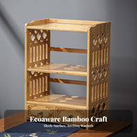 Multi-Tier organizer with Drawer Space-Saving Desktop Organizer Multifunctional