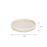 Fruit Tray Sculptural Stone Tray Tabletop Ornament Polished Centerpiece Smooth for Coffee Table, Entryway